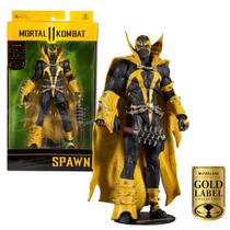 Figura Articulada Mortal Kombat Spawn Gold Label