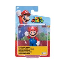Figura Articulada Raccoon Mario 7cm - Super Mario Sunny 4214