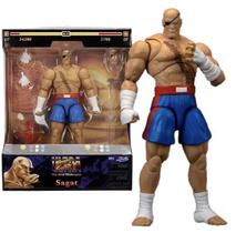 Figura articulada Street Fighter 2 Sagat Deluxe Jada Toys
