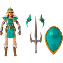 Figura Articulada Teela MOTU X TMNT Turtles Of Grayskull Masters Of The Universe Teenage Mutant Ninja Turtles 14 cm