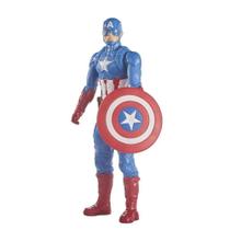 Figura Articulada Titan Heroes Disney Avengers Capitão América Marvel E7877 - Hasbro