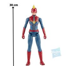 Figura Articulada - Titan Heroes - Disney - Marvel - Avengers - Capitã Marvel - Hasbro