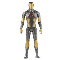 Figura Articulada - Titan Heroes - Disney - Marvel - Avengers - Iron Man Black Suit - Hasbro