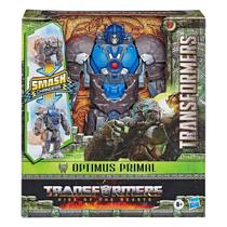 Figura Articulada - Transformers Smash Changer - Optimus Primal - Hasbro