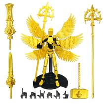 Figura articulada VZNYBL Titan13 impressa em 3D, robô móvel