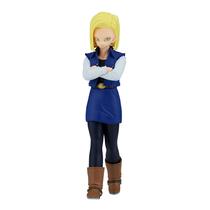 Figura Banpresto Dragon Ball Z Android 18 Solid Edge funciona Figura Banpresto Dragon Ball Z Android 18 Solid Edge funciona