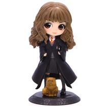 Figura Banpresto Harry Potter Q Posket Hermione com Bichento