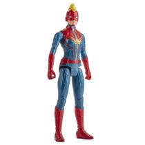 Figura Básica - Capitã Marvel - 30 cm - Titan Hero - Vingadores - Marvel - Hasbro