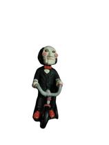 Figura Billy Saw Puppet Triciclo com alça móvel de PVC de 5 cm