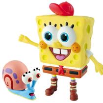 Figura Bob Esponja E Gary Bonecos De Vinil 3076 Líder Brinquedos