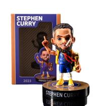 Figura Bobblehead Stephen Curry 2023 MVP Estátua de PVC de 16 cm