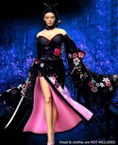 Figura Body HiPlay TBLeague Feminina, Escala 1/6, Super Flexível