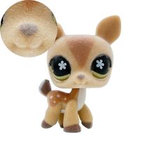 Figura: brinquedo, animal flocado, cabelo curto, gato, 5 cm, PVC