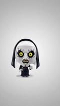 Figura Colecionável Boneca Assustadora + Box Expositivo