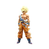 Figura Colecionável De PVC Do Goku Super Saiyan De 28cm Da Dragon Ball Z, Modelo De Anime, Figura Colecionável De PVC Do Goku Super Saiyan De 28cm Da Dragon Ball Z, Modelo De Anime,