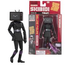 Figura colecionável SKIBIDI Toilet Deluxe TV Woman 15cm Figura colecionável SKIBIDI Toilet Deluxe TV Woman 15cm