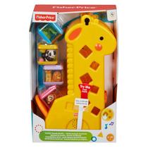 Figura com Atividades - Girafa com Blocos Surpresa - Fisher-Price