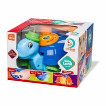Figura com Rodinha - Baby Land - Teltaluga - Azul - Cardoso Toys Figura com Rodinha - Baby Land - Teltaluga - Azul - Cardoso Toys