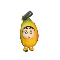 Figura Crayon Shin-chan Banana Cosplay, modelo de PVC de 12 cm
