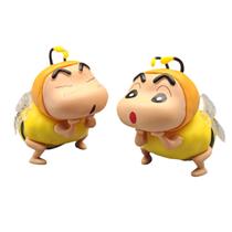 Figura Crayon Shin-chan Bee Traje de 9,5 cm, colecionável em PVC Figura Crayon Shin-chan Bee Traje de 9,5 cm, colecionável em PVC