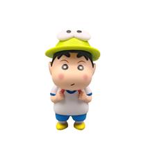 Figura Crayon Shin-chan Frog Chapéu de 13 cm em PVC Estátua de Shin-c Figura Crayon Shin-chan Frog Chapéu de 13 cm em PVC Estátua de Shin-c
