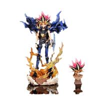 Figura De 28cm Do Anime Duel Monsters Yugi Muto Com 2 Cabeças, Estátua De PVC, Modelo Colecionável Figura De 28cm Do Anime Duel Monsters Yugi Muto Com 2 Cabeças, Estátua De PVC, Modelo Colecionável