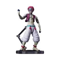 Figura De Ação Akaza Demon Slayer De 15cm Com 3 Juntas Posicionáveis, Modelo Colecionável Para Fãs