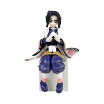 Figura De Ação Anime Demon Slayer Kamado Tanjirou Nezuko Sentado 10-15cm Modelo De PVC Brinquedo
