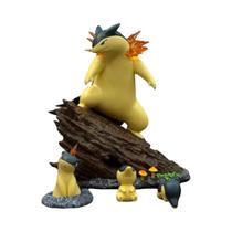 Figura De Ação Anime Digimon Adventure Typhlosion De 13cm Modelo De PVC Brinquedo Presente
