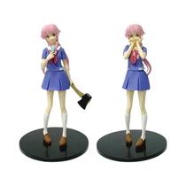 Figura De Ação Anime Future Diary Yuno Gasai De 17CM, Modelo Em Postura De Abraço, Brinquedo Figura De Ação Anime Future Diary Yuno Gasai De 17CM, Modelo Em Postura De Abraço, Brinquedo