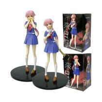 Figura De Ação Anime Future Diary Yuno Gasai De 17CM, Modelo Em Postura De Abraço, Brinquedo Figura De Ação Anime Future Diary Yuno Gasai De 17CM, Modelo Em Postura De Abraço, Brinquedo