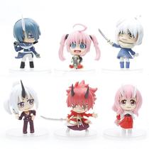 Figura de ação Anime I Got Reincarnated As A Slime Rimuru 6 unidades