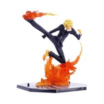 Figura de Ação Anime Luffy & Zoro - One Piece - 10cm - PVC