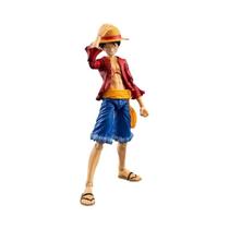 Figura De Ação Anime One Piece Monkey D Luffy Com Juntas Articuladas E Modelo Movível