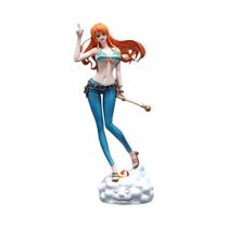 Figura De Ação Anime One Piece Nami De 22cm, Estátua De PVC, Modelo De Decoração Para Mesa,