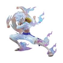 Figura De Ação Anime One Piece Nika Luffy De 19cm Com Braço Rotativo Modelo De Estátua Em PVC