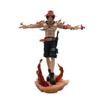 Figura De Ação Anime Portgas D Ace De 27cm, Estátua De PVC, Decoração De Mesa, Modelo De Brinquedo