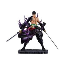 Figura De Ação Anime Roronoa Zoro De 24CM Modelo De Cartoon Presente Brinquedos Gk