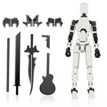 Figura de ação ANONDF Titan 13 Robot 13 impressa em 3D 13,7 cm Figura de ação ANONDF Titan 13 Robot 13 impressa em 3D 13,7 cm