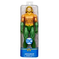 Figura de acao aquaman 30cm liga da justica sunny