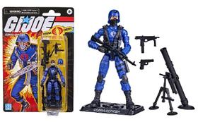 Figura de Ação Articulada G.I. Joe Retrô 10Cm Com Acessórios - Cobra Officer - Hasbro - E8857