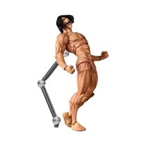 Figura De Ação Attack on Titan Eren Jaeger Da Série Kaiyodo Revoltech Amazing Yamaguchi, Presente De Figura De Ação Attack on Titan Eren Jaeger Da Série Kaiyodo Revoltech Amazing Yamaguchi, Presente De