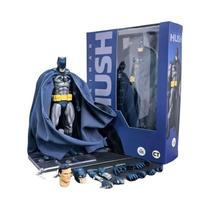 Figura De Ação Batman Mafex 105 Versão Azul DC Justice League Hush CT Toys
