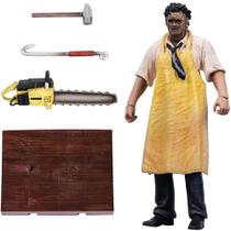 Figura de ação BEERISE Leatherface modelo articulado de 4,25"