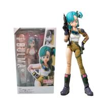 Figura De Ação Bulma Dragon Ball Anime Modelo Colecionável Em PVC Para Crianças