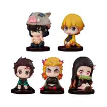 Figura De Ação Colecionável De Alta Qualidade Em PVC Do Anime Demon Slayer, Versão Q, Presente Para