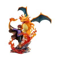 Figura De Ação Colecionável Pokémon Gary Charizard Em Azul Verde, Modelo De Brinquedo Para Presente Figura De Ação Colecionável Pokémon Gary Charizard Em Azul Verde, Modelo De Brinquedo Para Presente
