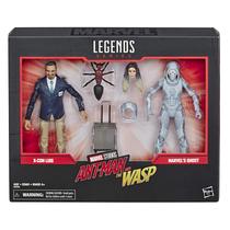 Figura de ação Conjunto de 2 Marvel Legends Ant-Man & The Wasp X-Con Luis & Ghost - 6 Escala