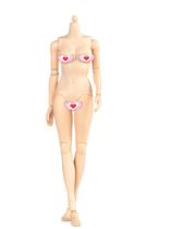 Figura de ação: corpo, escala 1/6, bronzeado, pele bronzeada, busto enorme