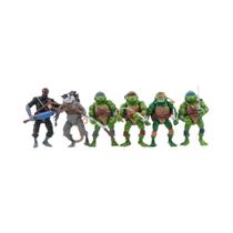 Figura De Ação Das Tartarugas Ninja TMNT, Modelo De PVC Para Decoração E Presente Para Crianças
